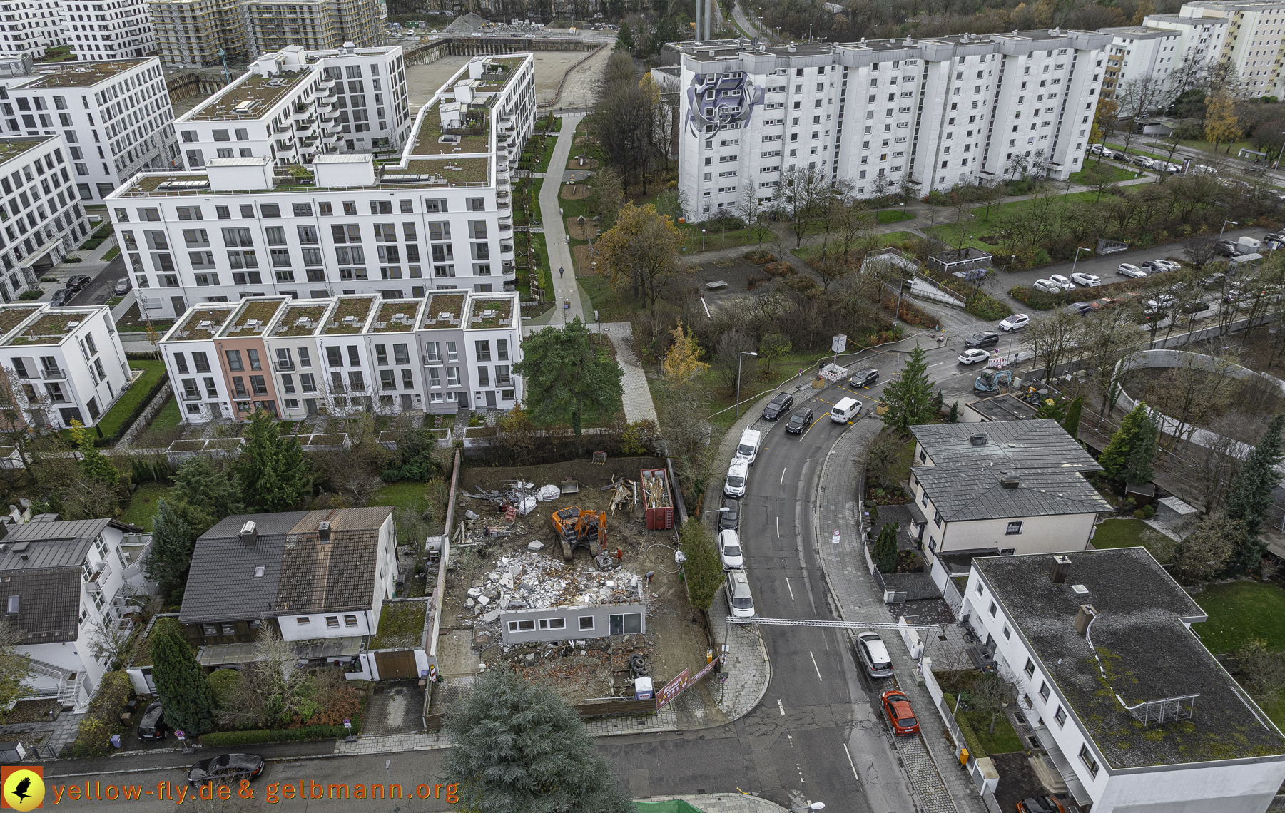  26.11.2024 - Alexisquartier-DEMOS Baustelle in Neuperlach