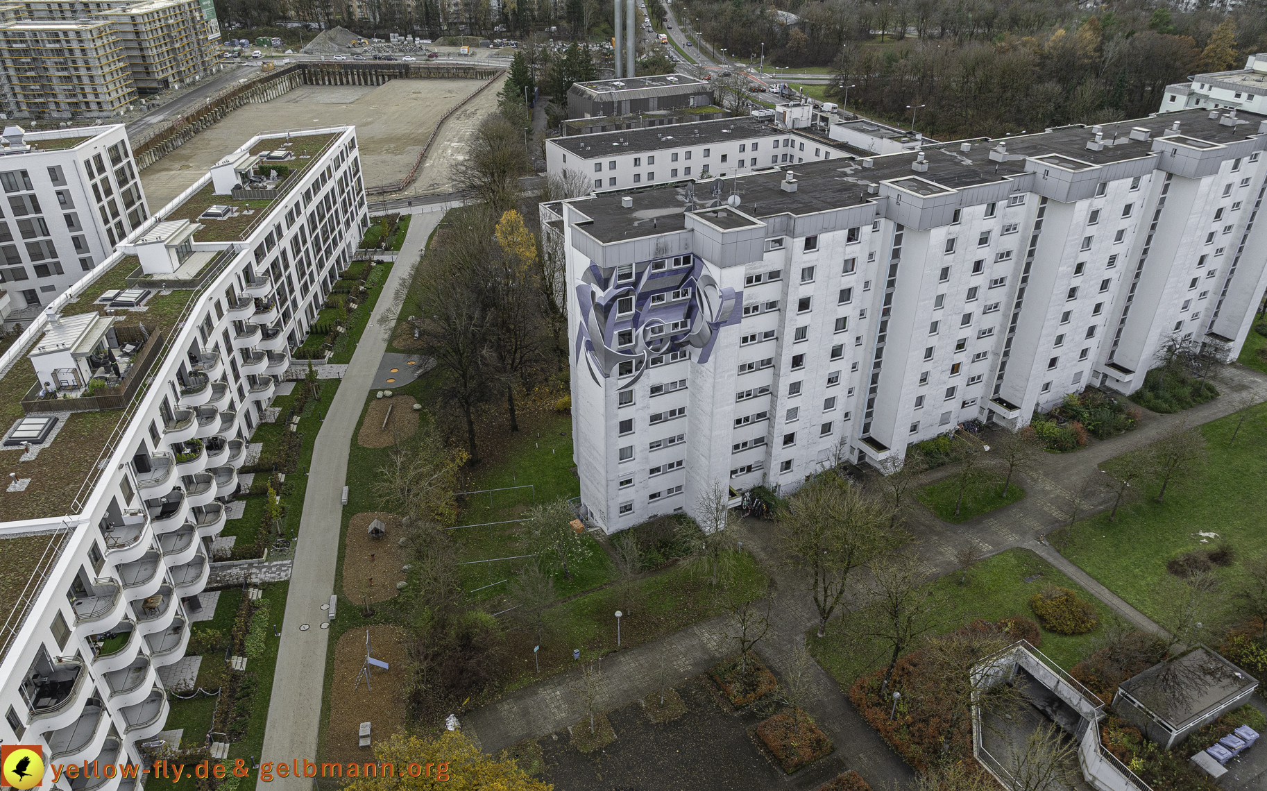  26.11.2024 - Alexisquartier-DEMOS Baustelle in Neuperlach