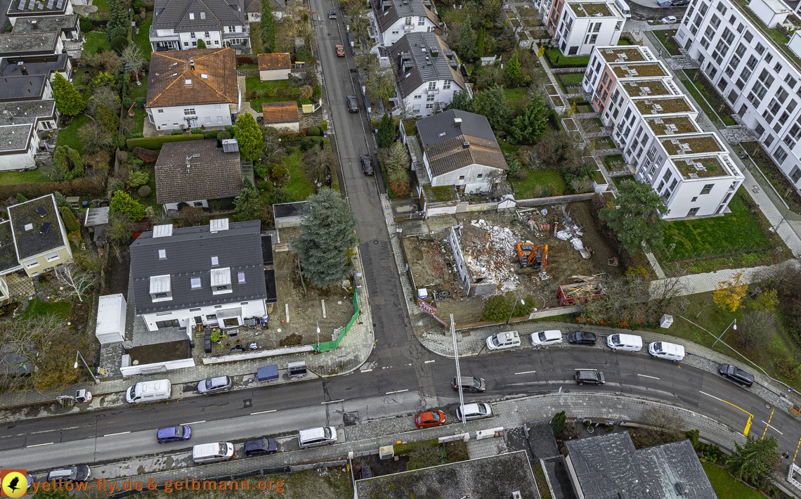 26.11.2024 - Abriss der Niederalmstraße 25 in Neuperlach