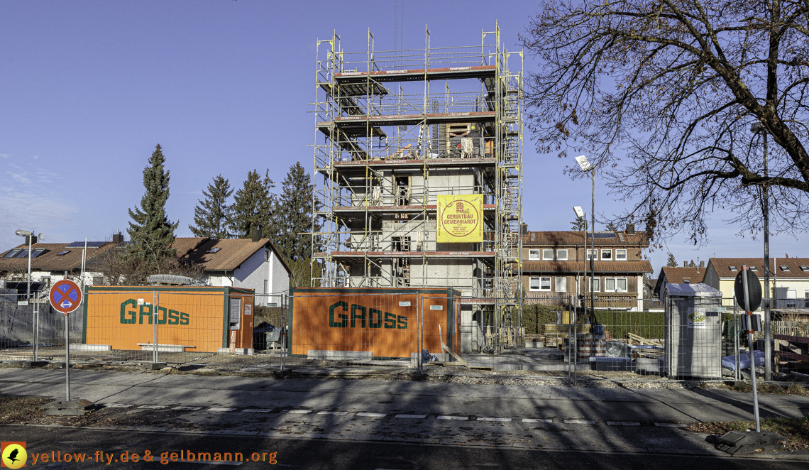 05.12.2024 - Monaco Baustelle in der Heinrich-Wielandstraße in Neuperlach