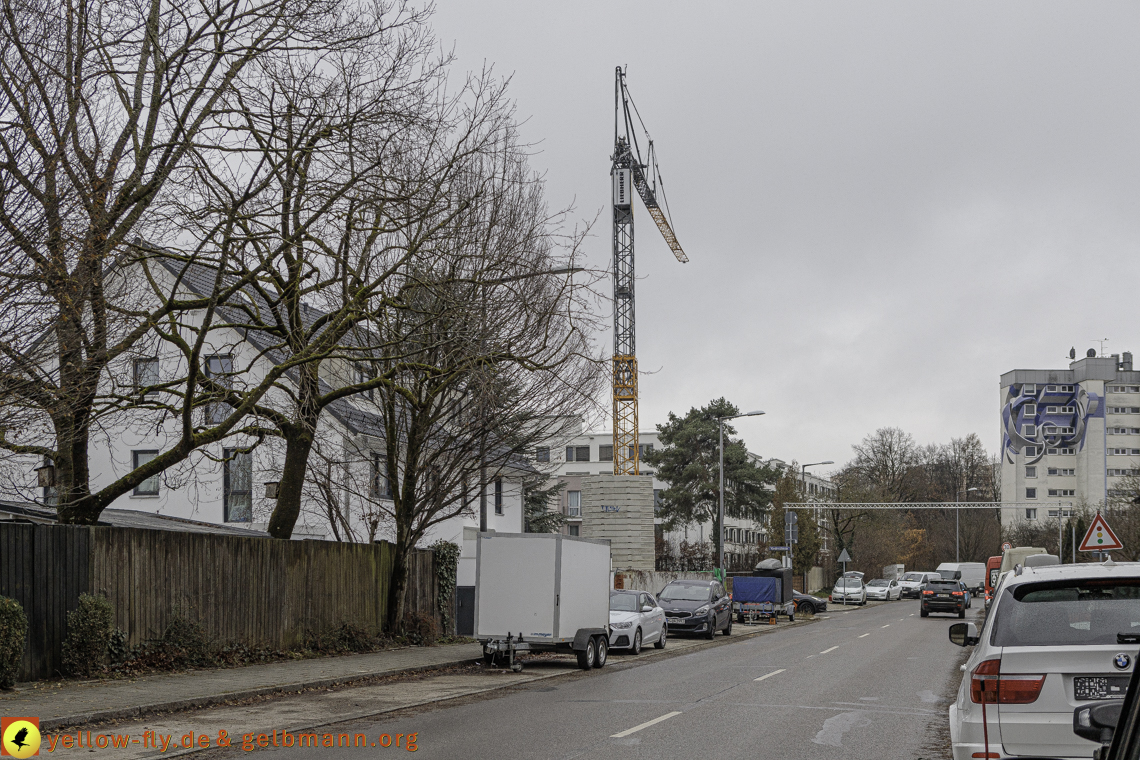 11.12.2024 - Baustelle Niederalmstraße 25 in Neuperlach