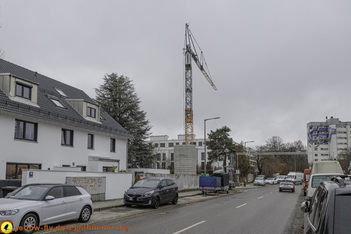 11.12.2024 - Baustelle Niederalmstraße 25 in Neuperlach