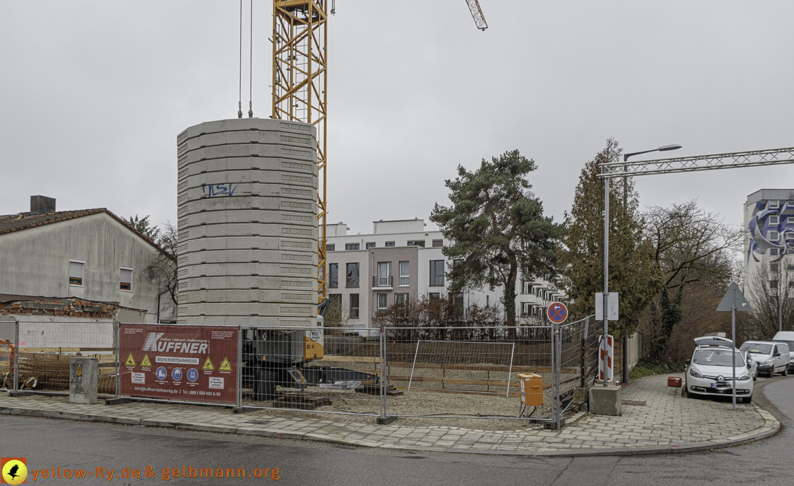 11.12.2024 - Baustelle Niederalmstraße 25 in Neuperlach