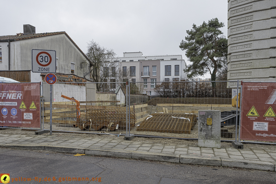 11.12.2024 - Baustelle Niederalmstraße 25 in Neuperlach