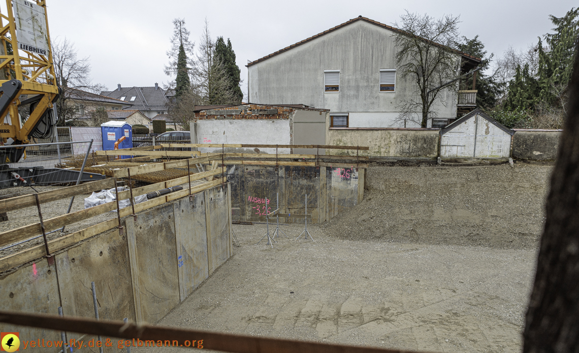 11.12.2024 - Baustelle Niederalmstraße 25 in Neuperlach