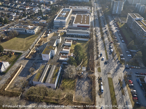04.02.2025 - Baustelle zur Grundschule am Karl-Marx-Ring in Neuperlach