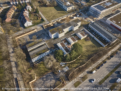 04.02.2025 - Baustelle zur Grundschule am Karl-Marx-Ring in Neuperlach
