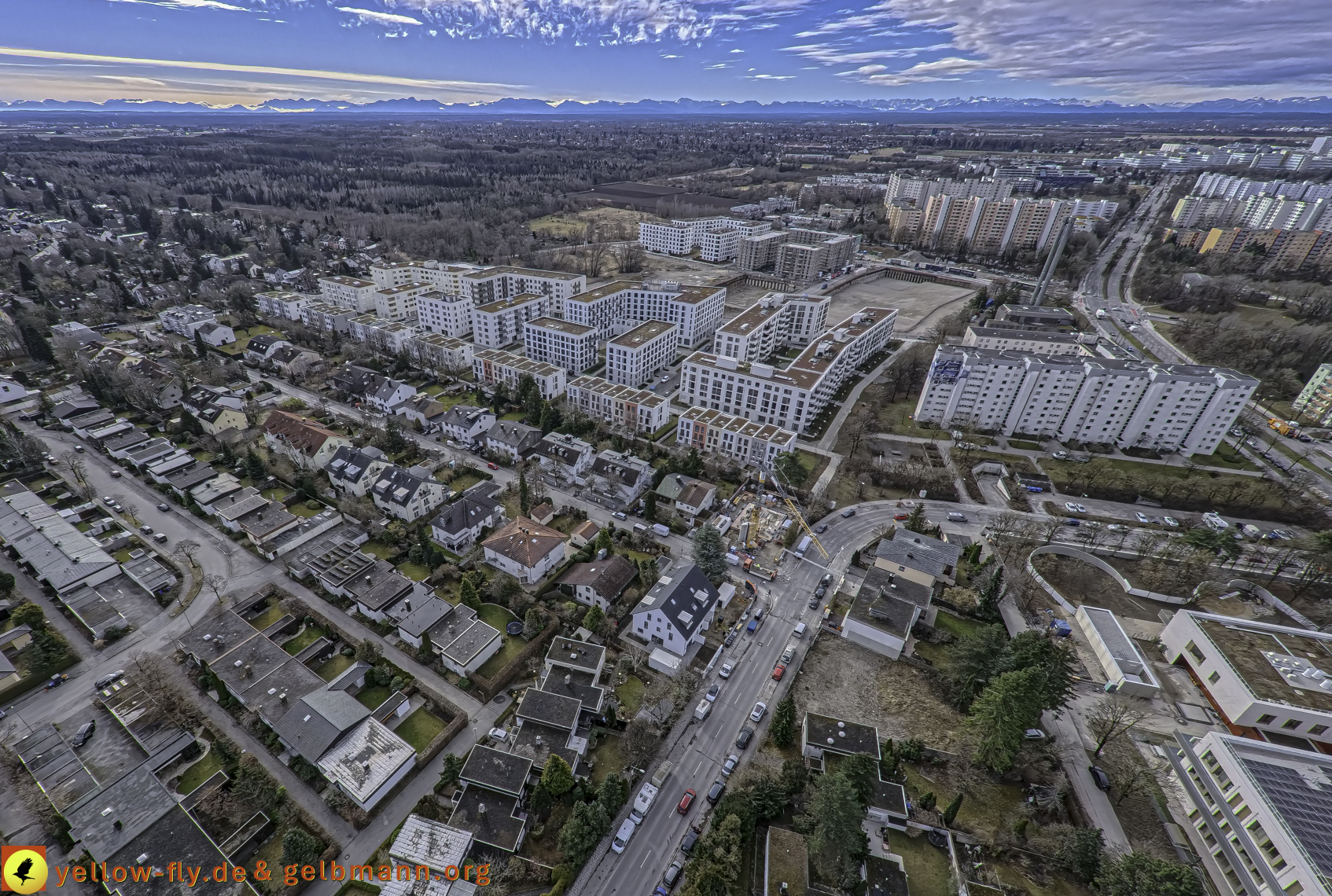 27.02.2025 - Abriss der Grundschule am Karl-Marx-Ring in Neuperlach