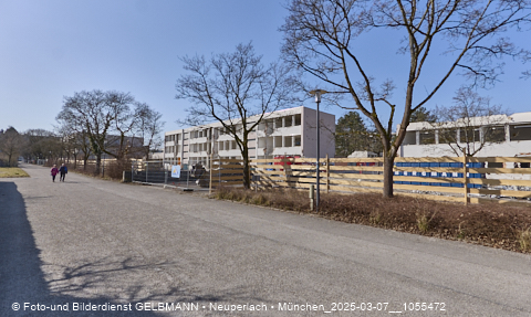 07.03.2025 - Baustelle zur Grundschule am Karl-Marx-Ring in Neuperlach