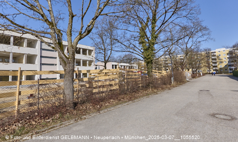 07.03.2025 - Baustelle zur Grundschule am Karl-Marx-Ring in Neuperlach