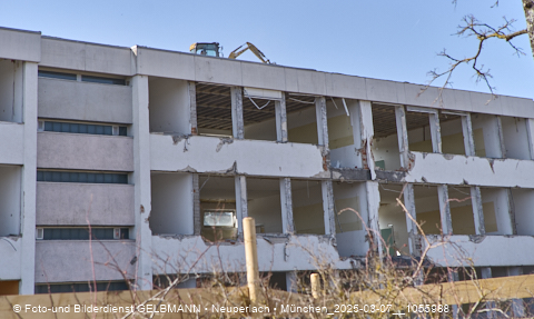 07.03.2025 - Baustelle zur Grundschule am Karl-Marx-Ring in Neuperlach