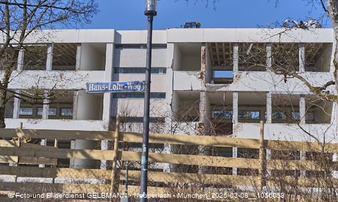 08.03.2025 - Baustelle zur Grundschule am Karl-Marx-Ring in Neuperlach