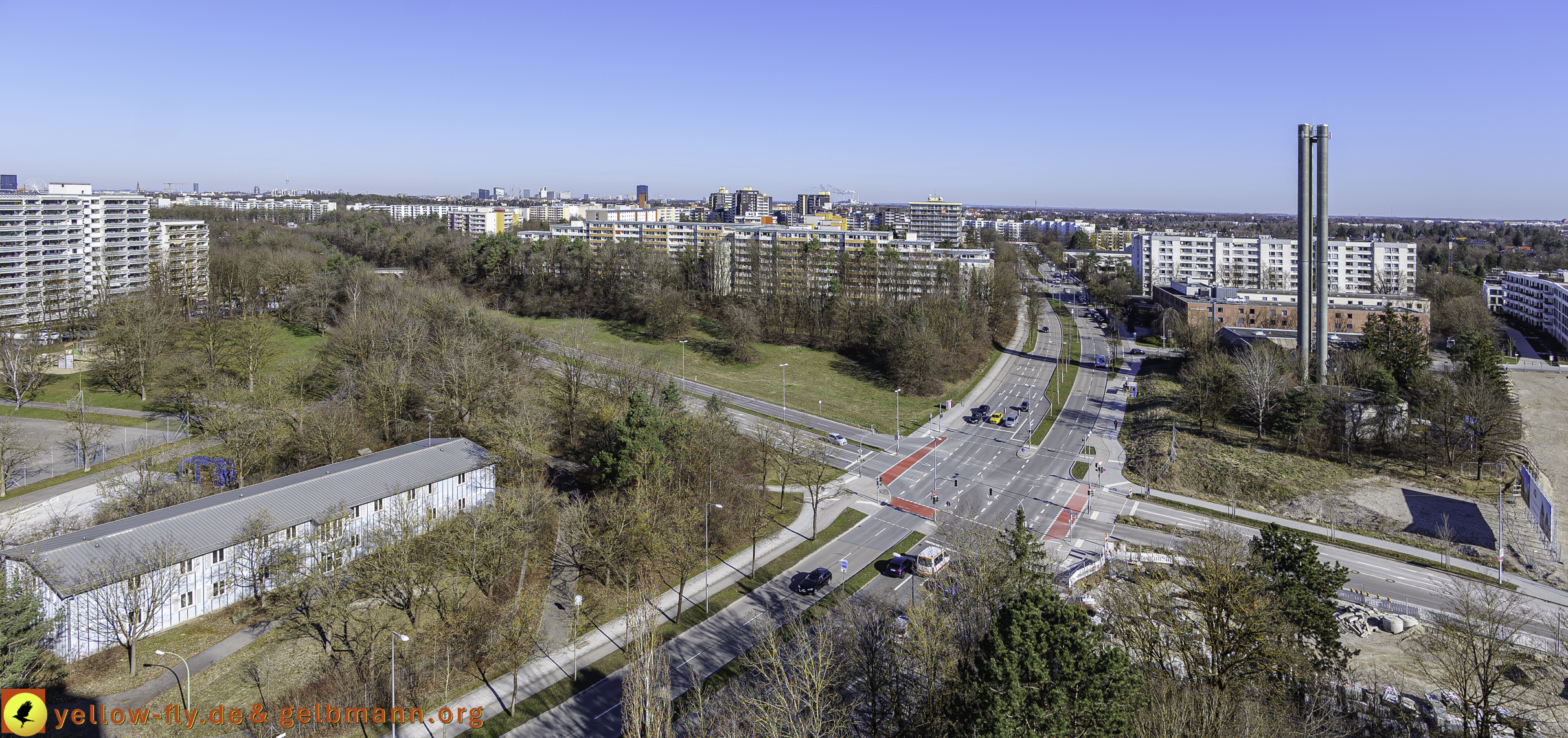 18.03.2025 - Alexisquartier am Karl-Marx-Ring und Marx-Zentrum in Neuperlach