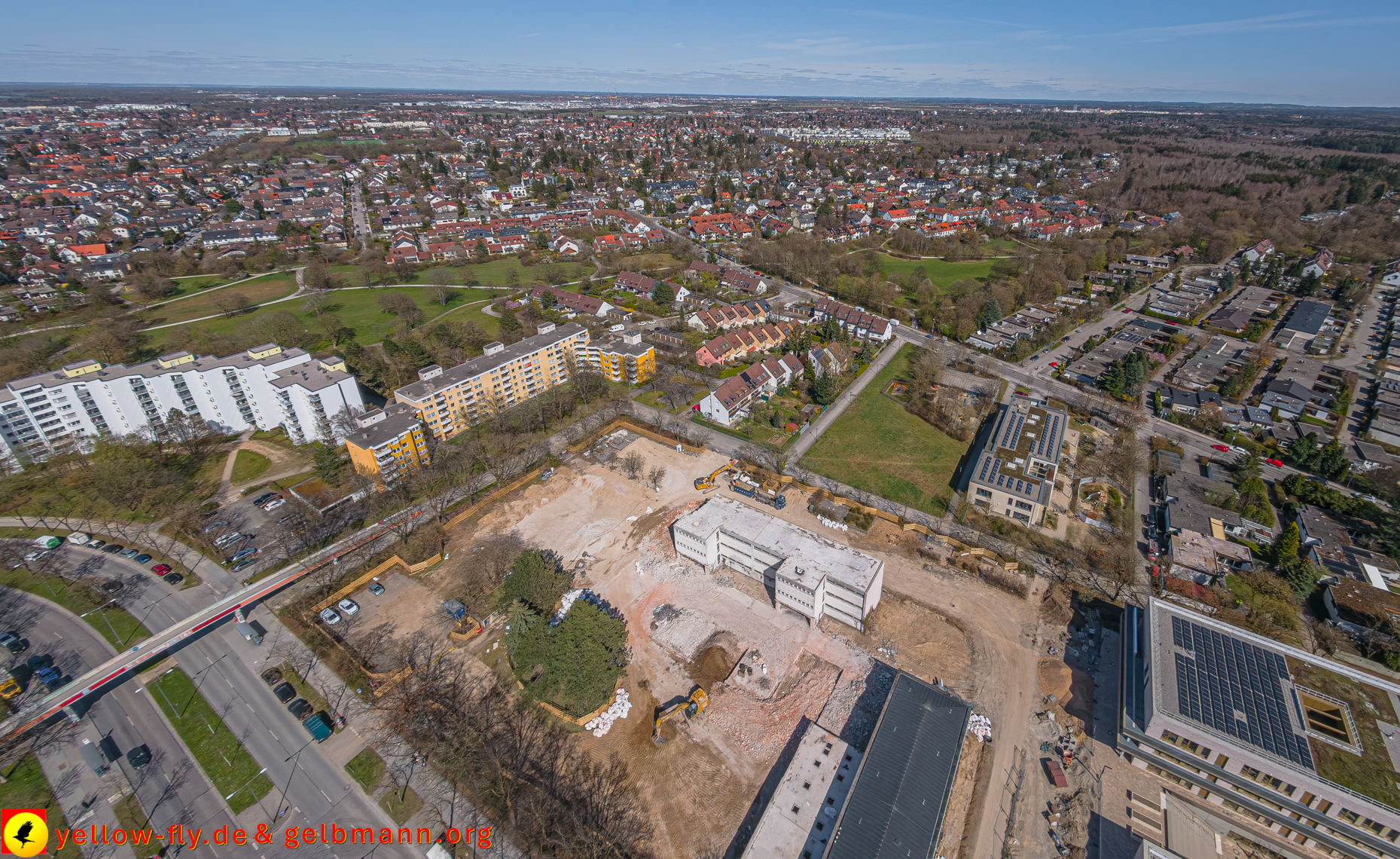 07.04.2025 - Baustelle zum Abriss der Grundschule