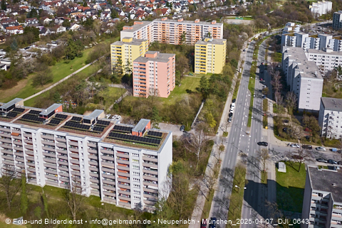 07.04.2025 - Münchner Wohnen am Karl-Marx-Ring 11-21 in Neuperlach