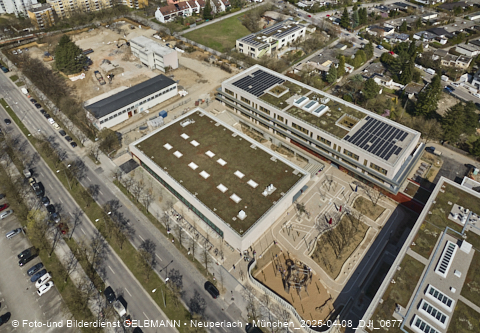08.04.2025 - Baustelle zur Grundschule am Karl-Marx-Ring in Neuperlach