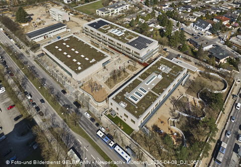08.04.2025 - Baustelle zur Grundschule am Karl-Marx-Ring in Neuperlach