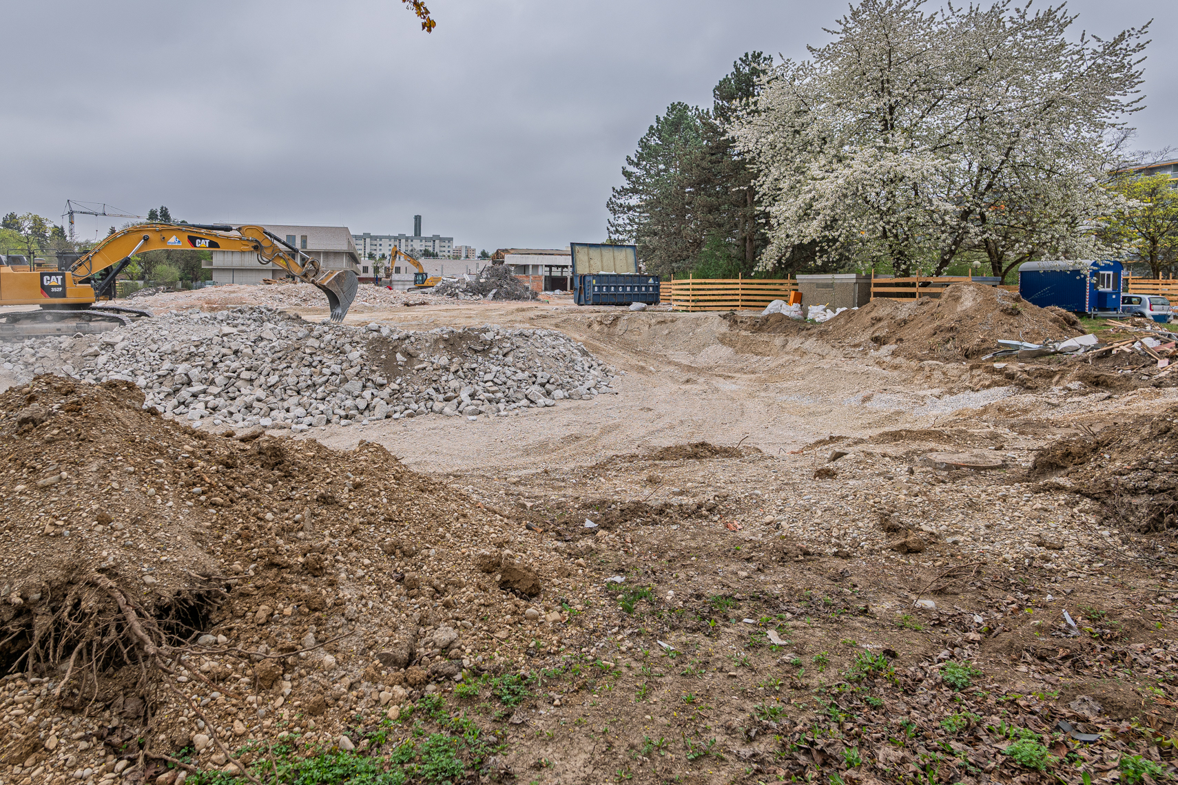 16.04.2025 - Abriss der Grundschule am Karl-Marx-Ring