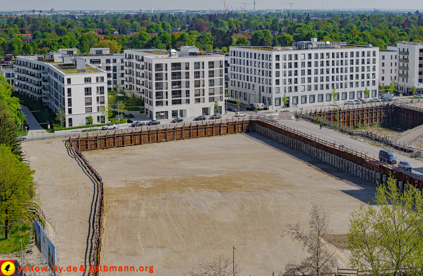 28.04.2025 - DEMOS-Baustelle und BayernHeim-Baustelle Alexisquartier
