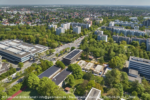 29.04.2025 - Abrissbaustelle Kindergarten an der Heinrich-Wieland-Strasse in Neuperlach