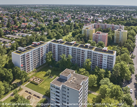 30.05.2025 - Münchner Wohnen am Karl-Marx-Ring 11-21 in Neuperlach