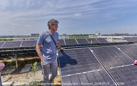 05.07.2025 - Dachbegehung mit der Münchner Wohnen am Karl-Marx-Ring 11-21 in Neuperlach