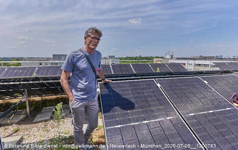 05.07.2025 - Dachbegehung mit der Münchner Wohnen am Karl-Marx-Ring 11-21 in Neuperlach