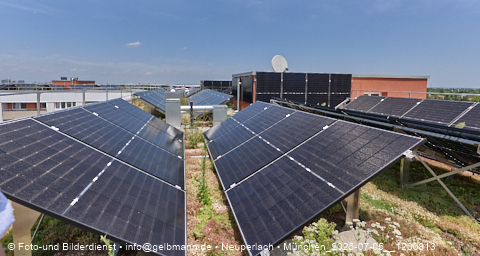 05.07.2025 - Dachbegehung mit der Münchner Wohnen am Karl-Marx-Ring 11-21 in Neuperlach