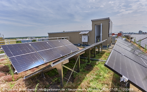 05.07.2025 - Dachbegehung mit der Münchner Wohnen am Karl-Marx-Ring 11-21 in Neuperlach