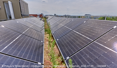 05.07.2025 - Dachbegehung mit der Münchner Wohnen am Karl-Marx-Ring 11-21 in Neuperlach