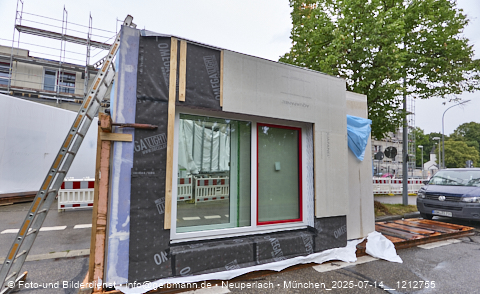 14.07.2025 - Baustelle MONACO an der Heinrich-Wieland-Strasse in Neuperlach