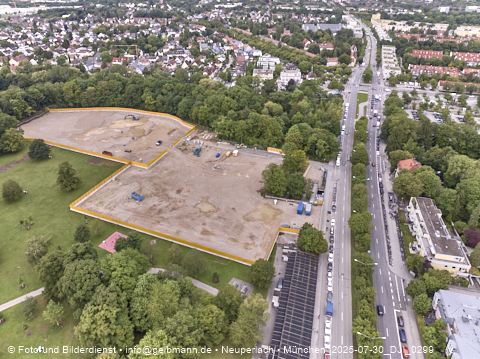 30.07.2025 - Geothermie Baustelle in Berg am Laim und Ostpark