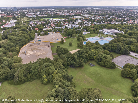 30.07.2025 - Geothermie Baustelle in Berg am Laim und Ostpark