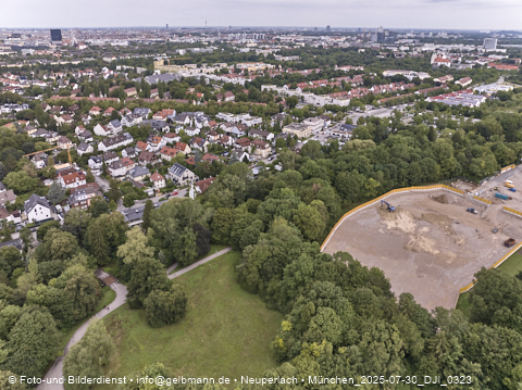 30.07.2025 - Geothermie Baustelle in Berg am Laim und Ostpark