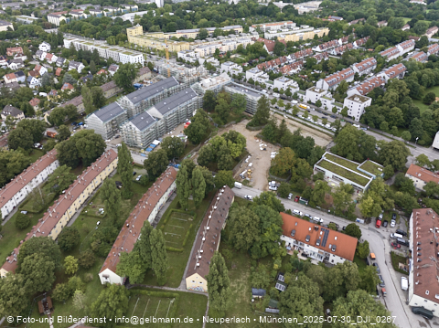 30.07.2025 - Baustelle Maikäfersiedlung in Berg am Laim
