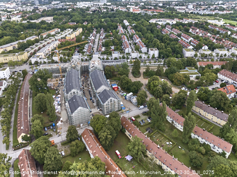 30.07.2025 - Baustelle Maikäfersiedlung in Berg am Laim
