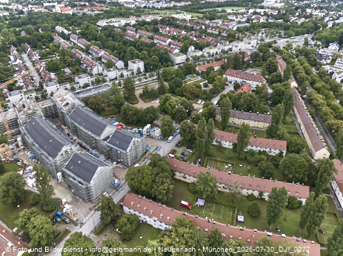 30.07.2025 - Baustelle Maikäfersiedlung in Berg am Laim