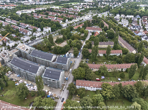 30.07.2025 - Baustelle Maikäfersiedlung in Berg am Laim