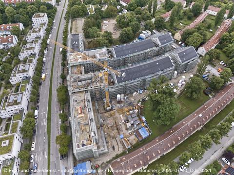 30.07.2025 - Baustelle Maikäfersiedlung in Berg am Laim