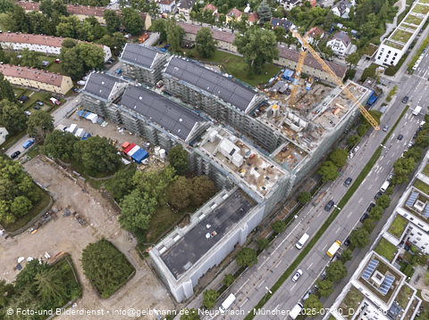 30.07.2025 - Baustelle Maikäfersiedlung in Berg am Laim