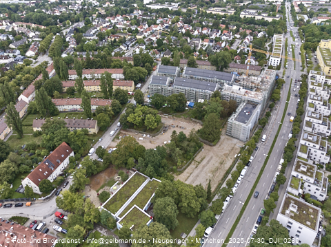 30.07.2025 - Baustelle Maikäfersiedlung in Berg am Laim