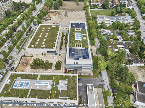22.08.2025 - Baustelle zur Grundschule am Karl-Marx-Ring in Neuperlach