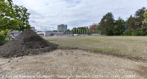 11.09.2025 - Baustelle zur Grundschule am Karl-Marx-Ring in Neuperlach