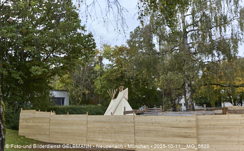 11.10.2025 - Spielplatz im Kindergarten Haus für Kinder in Neuperlach