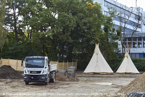 11.10.2025 - Spielplatz im Kindergarten Haus für Kinder in Neuperlach