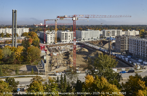 15.10.2025 - Baustelle auf dem Alexisquartier -BayernHeim und DEMOS
