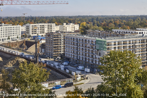 15.10.2025 - Baustelle auf dem Alexisquartier -BayernHeim und DEMOS