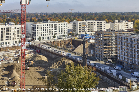 15.10.2025 - Baustelle auf dem Alexisquartier -BayernHeim und DEMOS