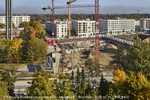 15.10.2025 - Baustelle auf dem Alexisquartier -BayernHeim und DEMOS