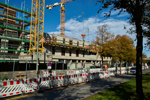 16.10.2019 - GEWOFAG-Baustelle im Kulturquadrat Neuperlach